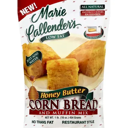 ''s , Corn Bread and Muffin Mix, Restaurant Style, Honey Butter