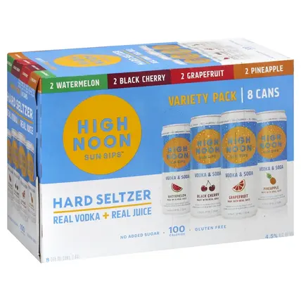 High Noon , Variety Pack Hard Seltzer 