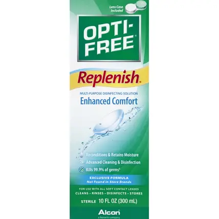 Opti-Free , Enhanced Comfort Multi-Purpose Disinfecting Solution 