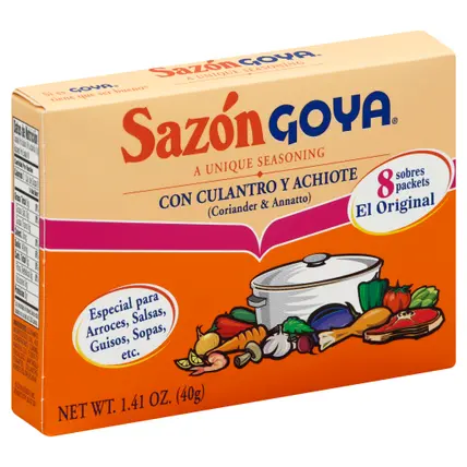 Sazon Goya Seasoning 8 ea
