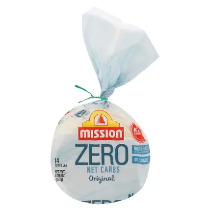 Mission Zero Net Carbs Original Tortillas 14 ea