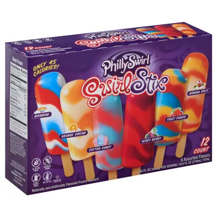 PHILLYSWIRL Swirl Stix 12 ea