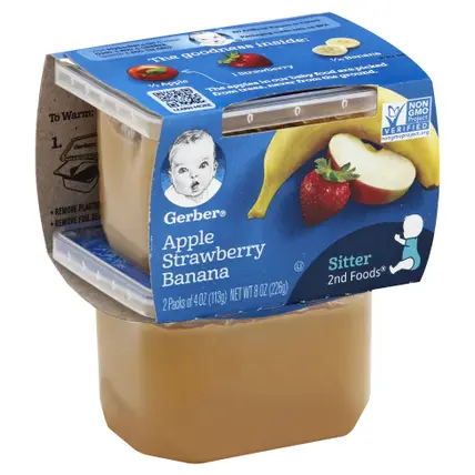 Apple Strawberry Banana 2 ea