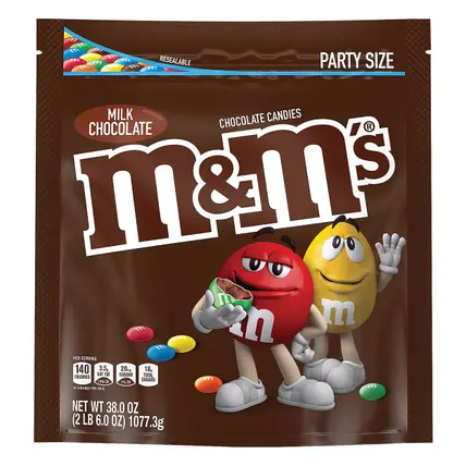 Party Size Milk Chocolate Chocolate Candies 38 oz