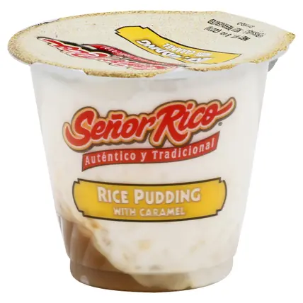 Rice Pudding with Caramel 8 oz