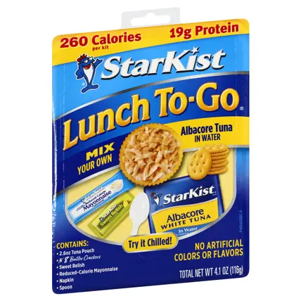StarKist Lunch To-Go Albacore Tuna in Water 4.1 oz