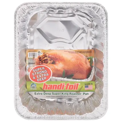 Handi-Foil Extra Deep Super King Roaster Pan 1 ea