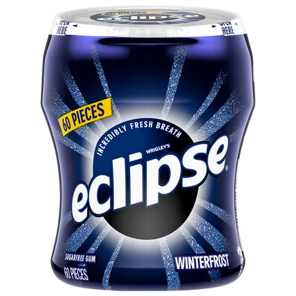 Eclipse Sugar Free Winterfrost Gum 60 ea