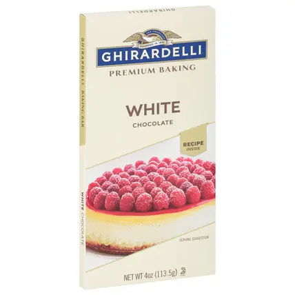 White Chocolate Baking Bar 4 oz