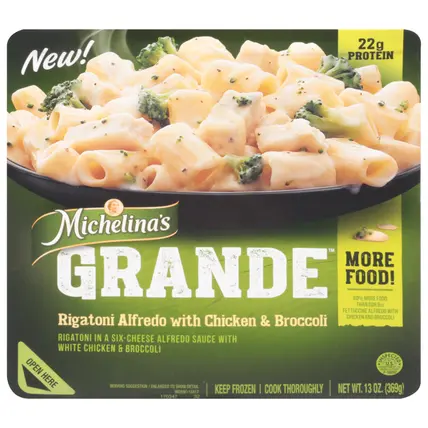 Michelina's Grande Rigatoni Alfredo with Chicken & Broccoli 13 oz