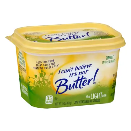 I Can't Believe It's Not Butter Light Spread, 15 oz