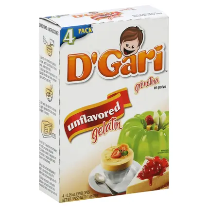 Gelatin 4 ea