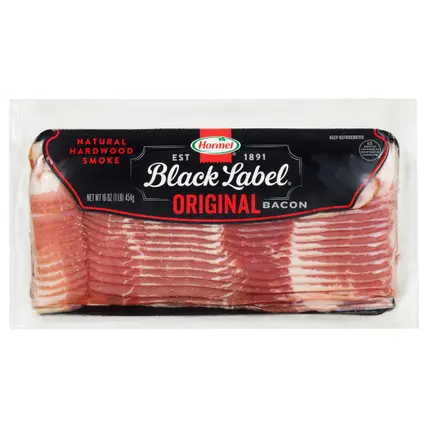 BLACK LABEL Bacon Original Gestation Crate Free 16 oz