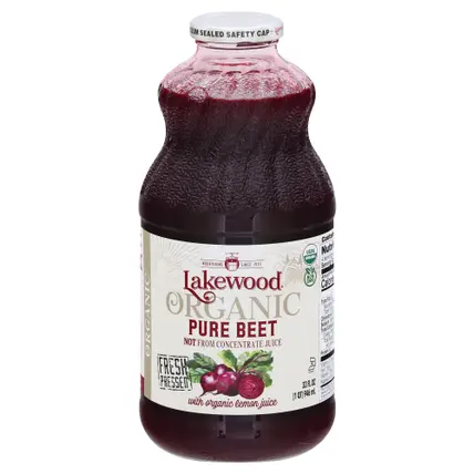 Lakewood Organic Pure Beet Juice 32 oz