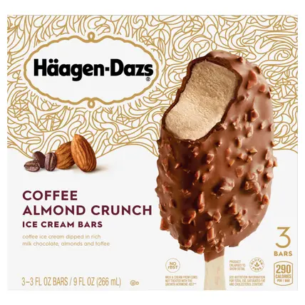 Haagen-Dazs Ice Cream Bars 3 ea
