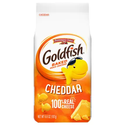 Goldfish Cheddar Baked Snack Crackers 6.6 oz