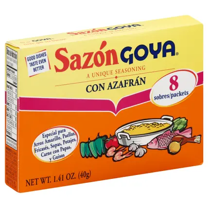Sazon Goya Seasoning 8 ea