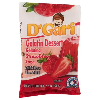 Strawberry Gelatin Dessert 4.2 oz