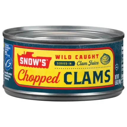Snow's® Chopped Clams 6.5 oz. Can