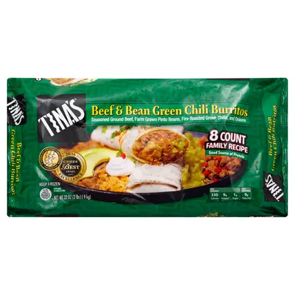Tina's Burrito 8 ea