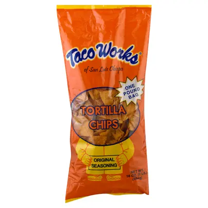 Original Seasoning Tortilla Chips 16 oz