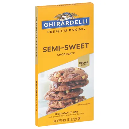 Semi-Sweet Chocolate Baking Bar 4 oz