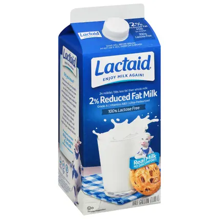 2% Reduced Fat Milk 0.5 gl