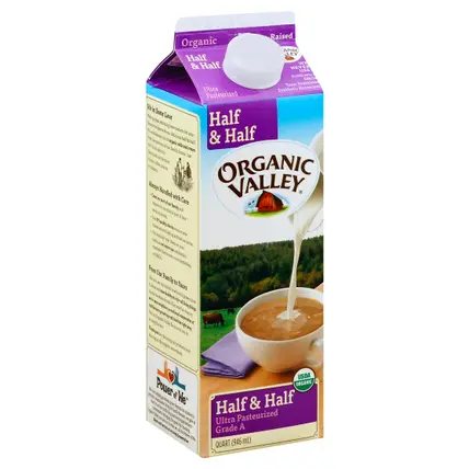 Organic Valley Half & Half 1 qt