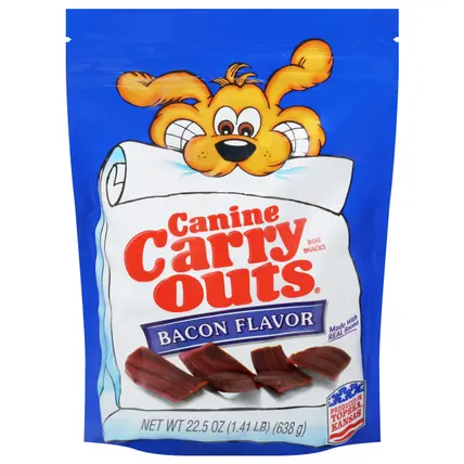 Bacon Flavor Dog Snacks 22.5 oz