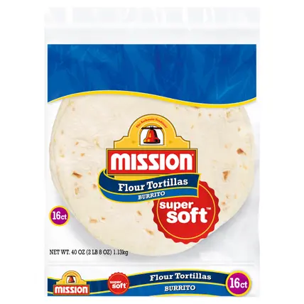 Mission Super Soft Flour Tortillas 16 ea