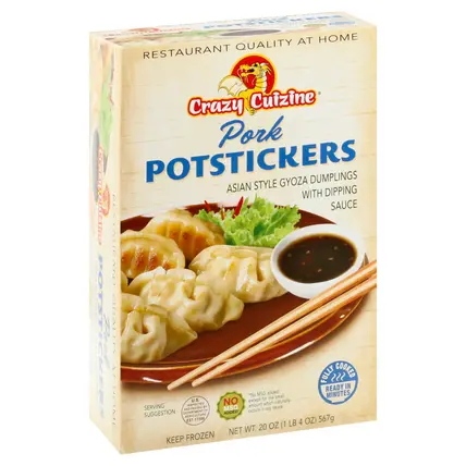 Crazy Cuizine Pork Potstickers 20 oz