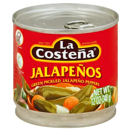 La Costena Jalapenos 12 oz