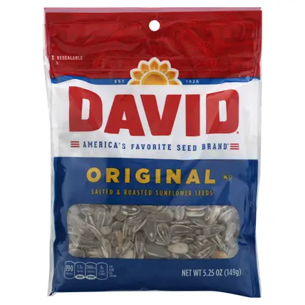 David Sunflower Seeds 5.25 oz