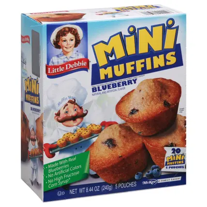 Blueberry Mini Muffins 5 ea