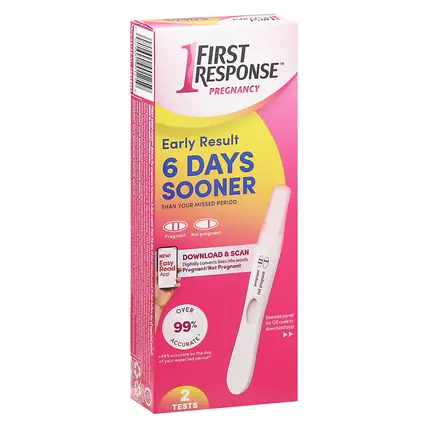 First Response Early Result Pregnancy Test 2 ea