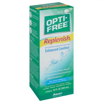 Opti-Free Replenish Enhanced Comfort Multi-Purpose Disinfecting Solution 10 fl oz