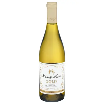 Menage a Trois Gold California Chardonnay 750 ml
