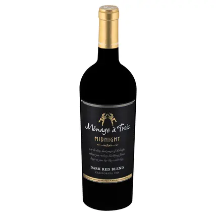 Menage a trois California 2018 Midnight Dark Red Blend 750 ml