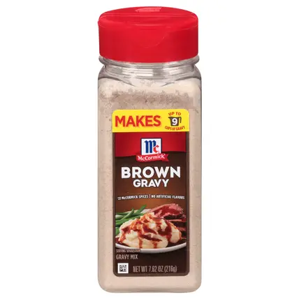McCormick Brown Gravy Seasoning Mix, 7.62 oz