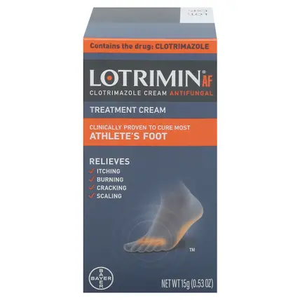 Lotrimin Athlete's Foot Antifungal Treatment Cream 0.53 oz