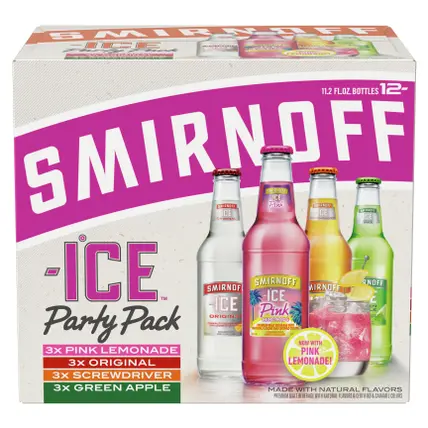 Ice Variety Party Pack 12PK 11.2oz Bottles