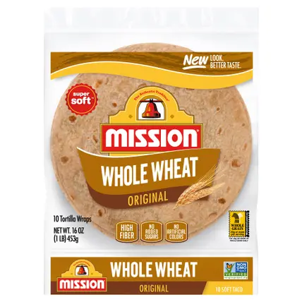 Mission Super Soft Tortillas Wraps 10 ea