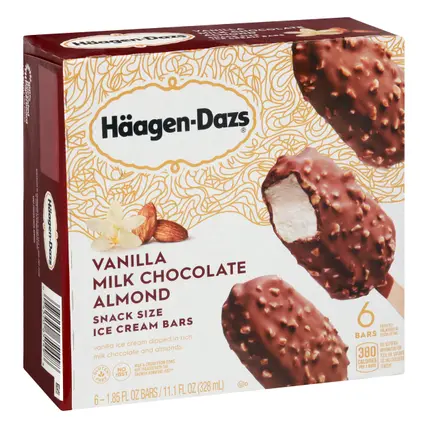 Haagen-Dazs Ice Cream Bars 6 ea