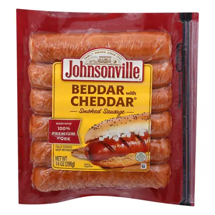 Smoked Beddar with Cheddar Sausage 14 oz