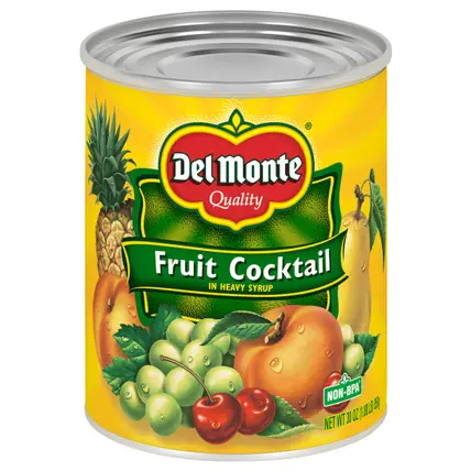 Fruit Cocktail In Heavy Syrup 30 oz
