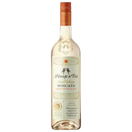 Menage a trois Sweet Collection Sweet Wine Blend Moscato 750 ml