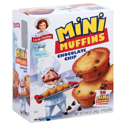 Mini Chocolate Chip Muffins 5 ea