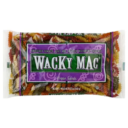 Wacky Mac Veggie Spirals 12 oz