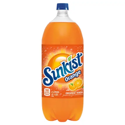 Orange Soda, 2 L bottle