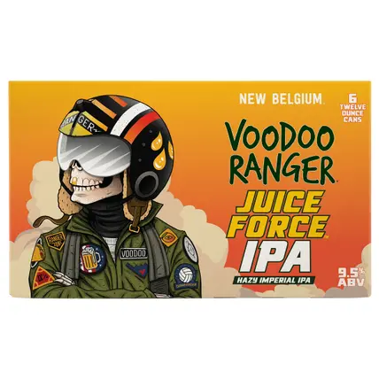 Voodoo Ranger Juice Force Hazy Imperial IPA Beer 6 - 12 oz Cans